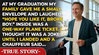 My Family Laughed At My “Cheap” Graduation Gift - It Was A Plane Ticket To My Real Home...