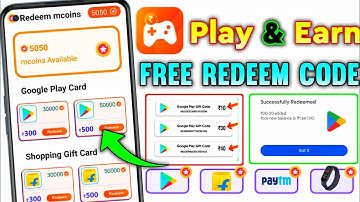mGAMEE App | Free Redeem Code | Google Play Redeem Code App | New Redeem Code App