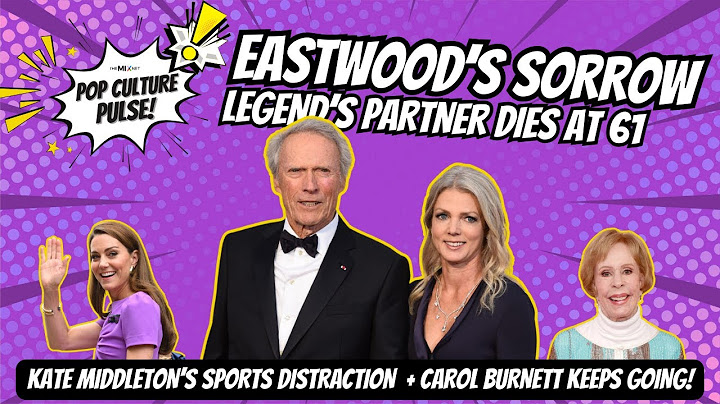 Clint Eastwood DEVASTATED After Longtime Partner Christina Sandera Dies at 61