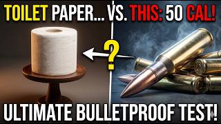 50 Cal vs. Toilet Paper: Ultimate Bulletproof Test!