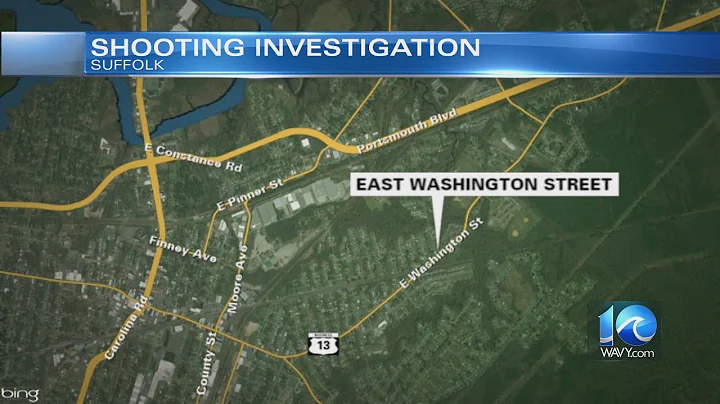 Shooting investigation on E. Washington St. in Suffolk