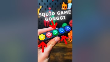 3D printed Squid Game Gonggi Portable Game #3dprinting #howto
