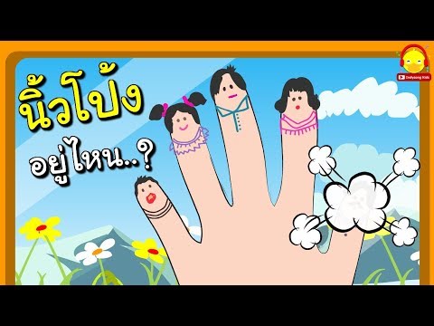 เพลงนิ้วโป้งอยู่ไหน | Finger Family song | เพลงเด็ก | indysong kids