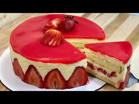 Vidéo: Comment Faire Un Gâteau Aux Fraises