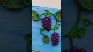 3D Clay Art on Canvas #Art #artist #artlife #artlifeallday #Canvas #clayart  #youtubeshorts