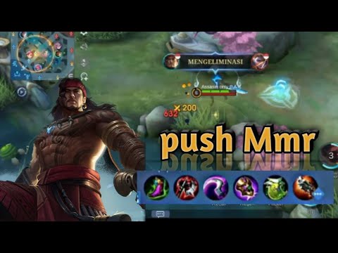 push MMR Raja exp LINE -Mobile lengends bang bang - YouTube