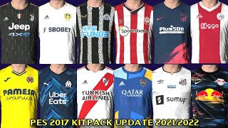 PES 2017 New Kitpack Update season 2021-2022