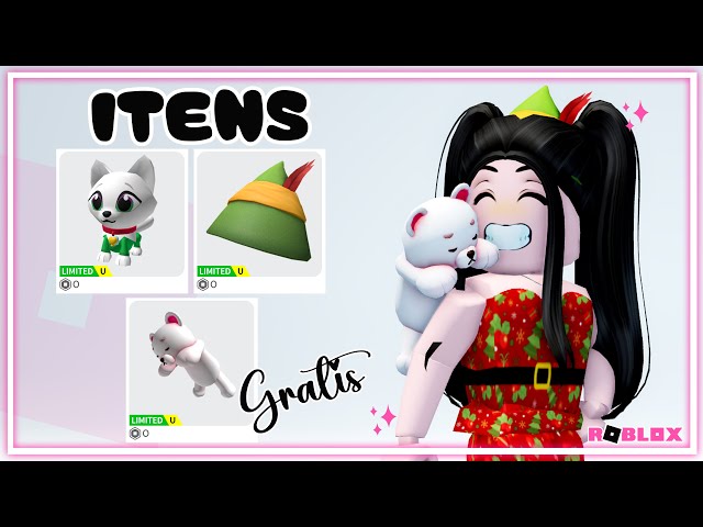 jessizada on X: 👾 COMO GANHAR +7 ITENS GRÁTIS LIMITEDS NO ROBLOX 👾  🎀Link:  🎀Discord:  #roblox  #robloxugc #robloxugcgratis #robloxugcfree #robloxfreelimited   / X