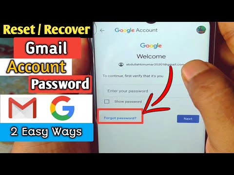 How to Reset or Recover Gmail Account Password if Forgotten 2022