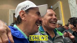 Julio Cesar Chavez on Gervonta vs Pacquiao Crawford vs Canelo gives lots of respect to Carlos Zarate