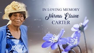 Celebrating the Life of Norma Elaine Carter