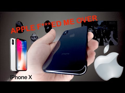 APPLE SENT ME AN IPHONE X WITH SCRATCHES!!!