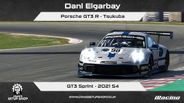 iRacing - 21S4 - Porsche GT3 R - GT3 Sprint - Tsukuba - Dani