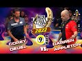 9ball corey deuel vs darren appleton  2022 derby city classic