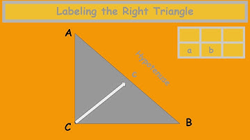 Labeling Right Triangles