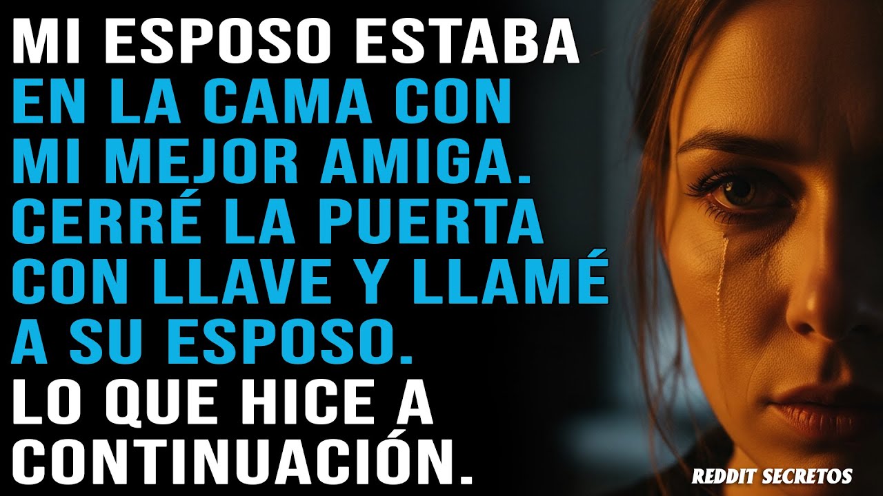 Mi esposo estaba en la cama con mi mejor amiga. Cerré la puerta con llave y los hice suplicar.