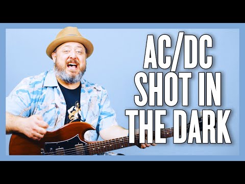 AcDc Shot In The Dark Guitar Lesson Tutorial