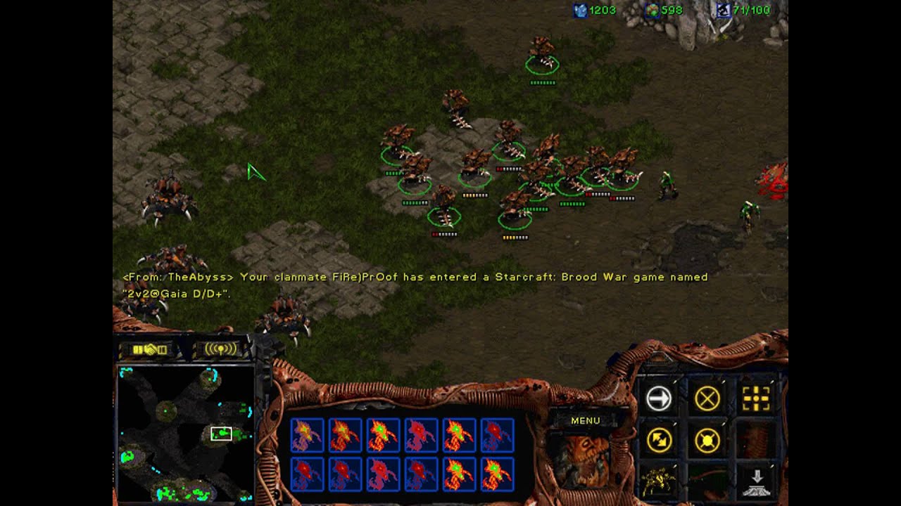 Starcraft - wysley (Z) v Ryunai (P) - Python - First Person - Part 2 ...