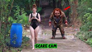 BEST SCARE CAM Priceless Reactions 2026😈#184 | Funny Scare Cam 🤣| Jump Scare 😂| CoCo Scare Cam |