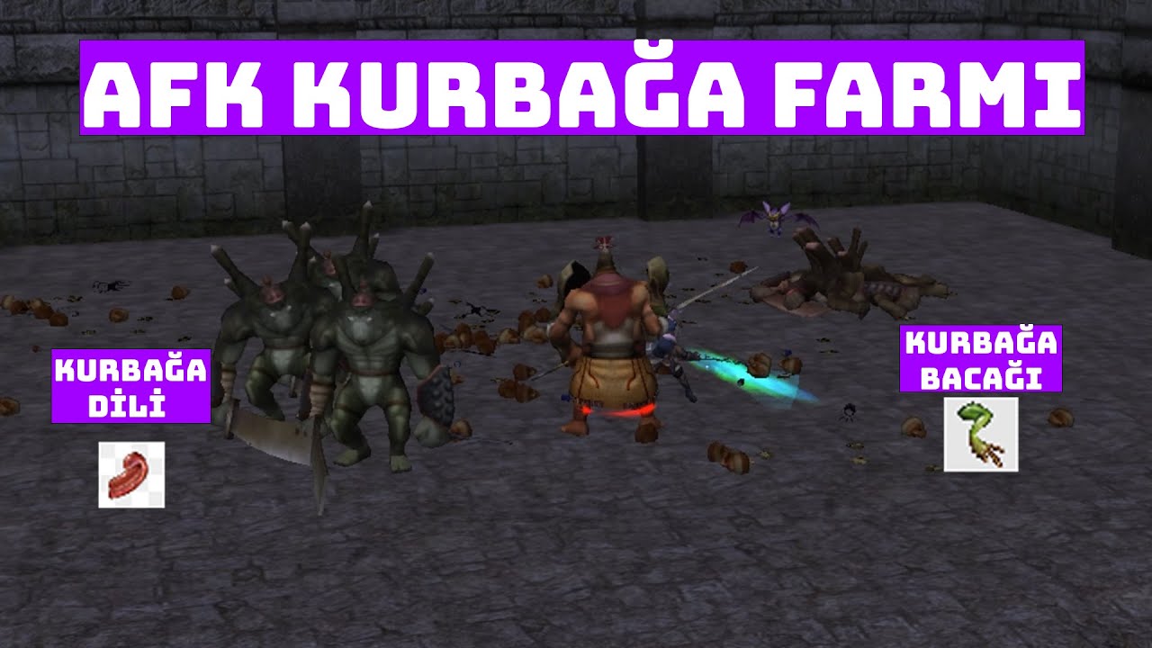 AFK KURBAĞA FARMI l AYIŞIĞI ETKİNLİĞİNE KATILDIK l METİN2TR [RUBY]CHARON