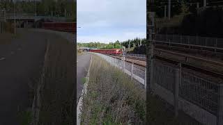 Helsinki Metro Trains near Vuosaari - Helsinki, Finland #studyinfinland #finland #travel