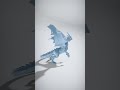 Fantasy Dragon with Wings and Spiked Tail - AI Rigged 3D Character