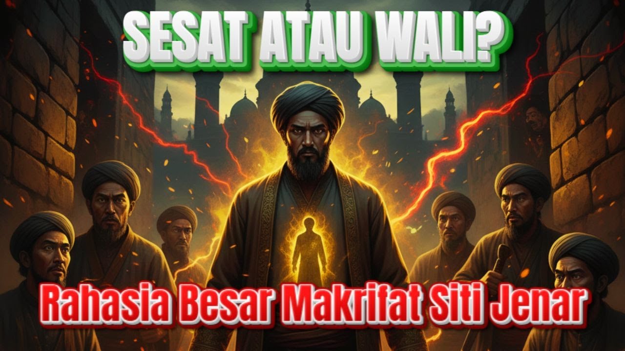 TERBONGKAR❗ Rahasia Makrifat Syekh Siti Jenar yang Selama Ini Dianggap Sesat oleh Orang Awam