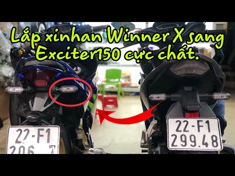 Độ Xinhan Winner X Sang Exciter 150 Cực Đẹp,Cách Lắp Như Nào? Xinhan Winner  X Sang Exciter 150_Llvl - Youtube