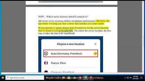 Connect to a different VPN server location in HMA VPN Proxy Unblocker for Chrome/Firefox