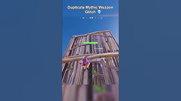 DUPLICATE MYTHIC WEAPON GLITCH💀 #thrxve #fortnite #glitch