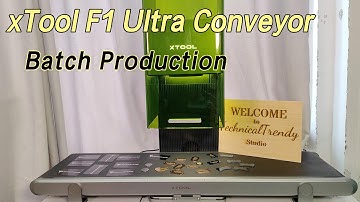 xTool F1 Ultra Conveyor Review: Batch Engraving for Your Small Business