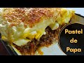 COMO HACER PASTEL DE PAPA| RECETA FACIL CON CARNE MOLIDA | RECETA al Horno | ®Tutifrutal