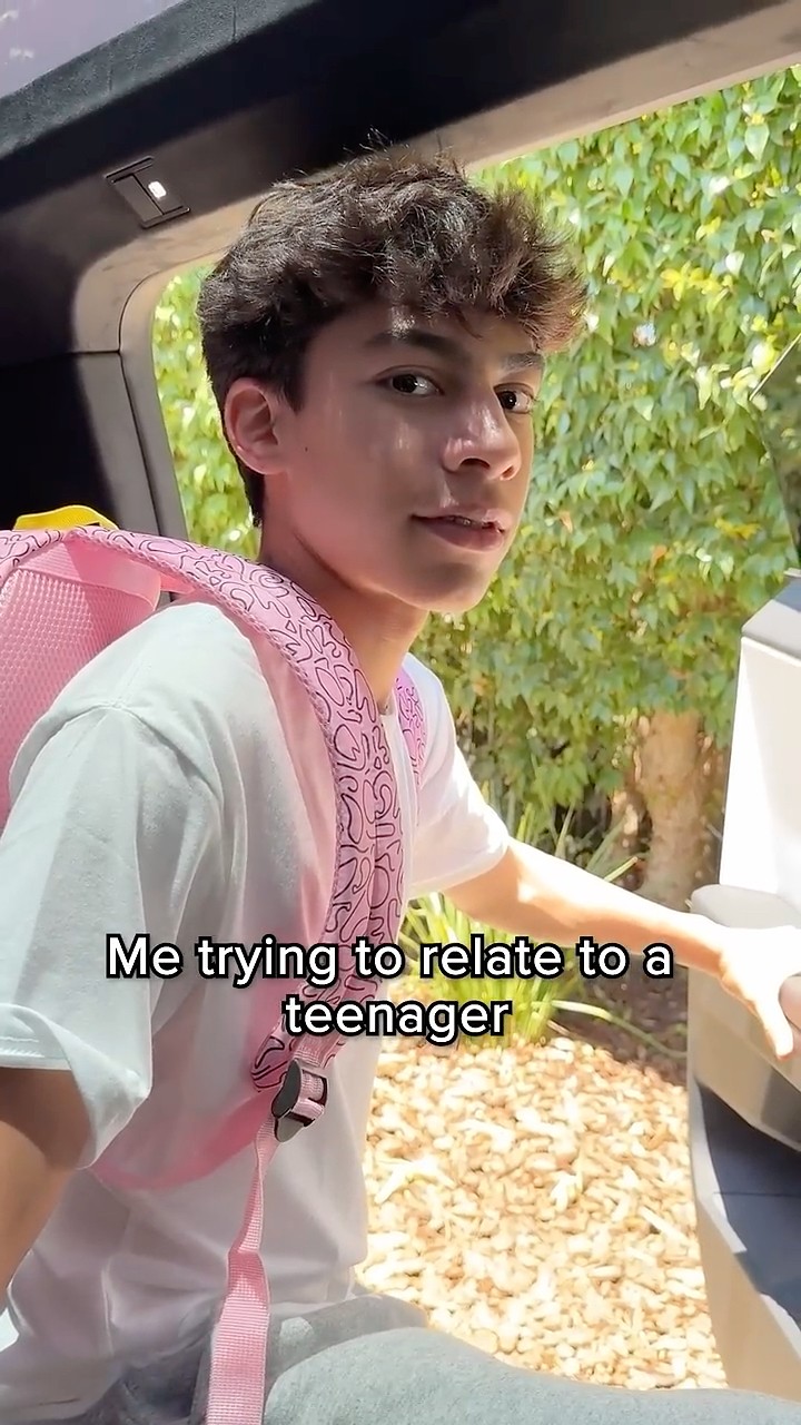 Me Trying to Relate to a Teenager