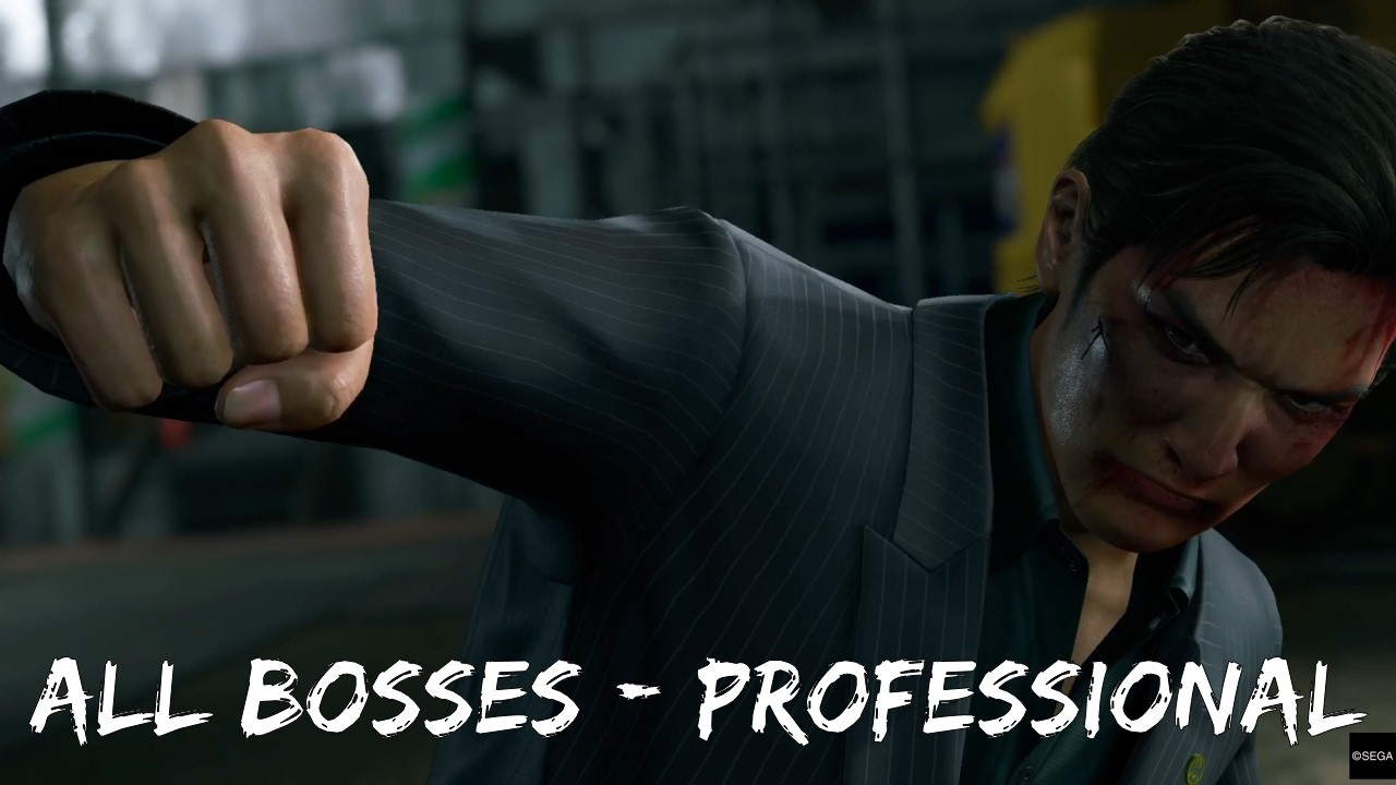 Yakuza Dark Ties - All Bosses [Professional]