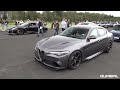Alfa Romeo Giulia Quadrifoglio 2 9 V6 with Tubi exhaust!