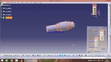 How To use Shaft based feature in Catia