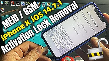 How to Unlock iPhone X Activation Lock BYPASS iOS 14.7.1