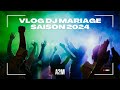 Vlog dj mariage  reprise 2024 au domaine du bommelaers wall59 test fume lourde bar  vinyles