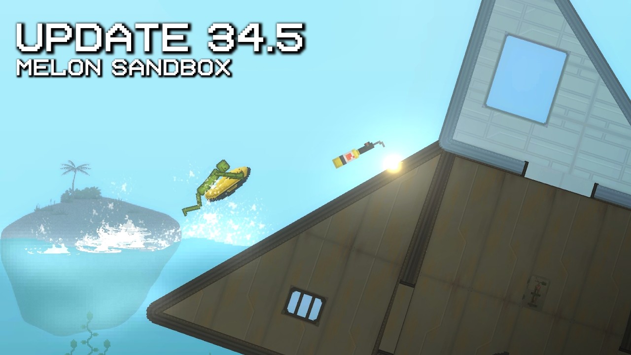 Meron Sand Box Update 34.5 Endless Ocean | Melon sandbox - YouTube