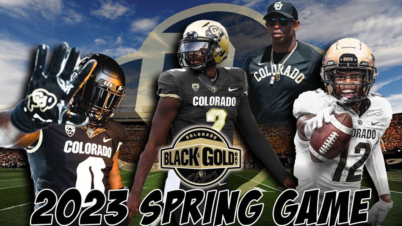 2023 Colorado Black & Gold Day Spring Game 2023 Updated Rosters