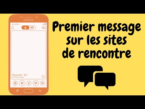 site de rencontre quel message envoyer