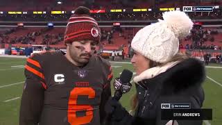 Baker Mayfield REACTION On Browns Steelers Fight And Myles Garrett