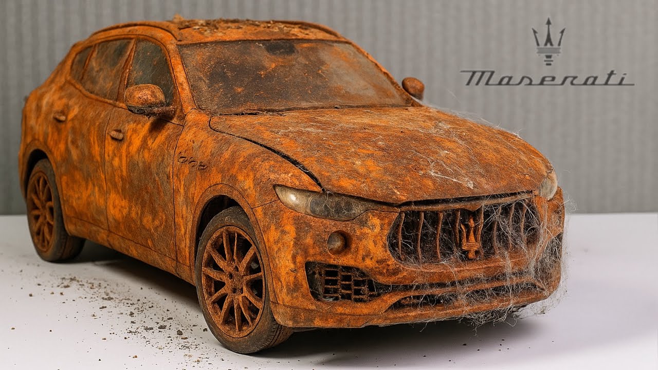 Maserati Levante Restoration | Found and Restored an Abandoned Maserati Levante