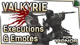 For Honor - Valkyrie - Executions & Emotes