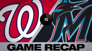 Smith K's 8, leads Marlins to a 3-2 victory - 4/19/19