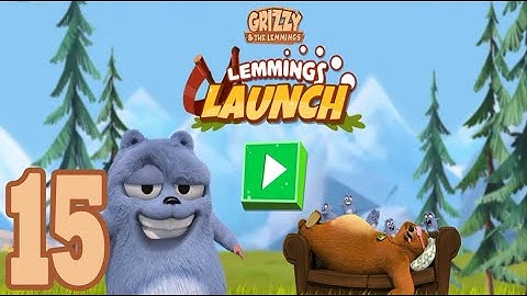 Grizzy and the Lemmings: Lemming Launch - Gameplay walkthrough part 15 (Android, IOS)