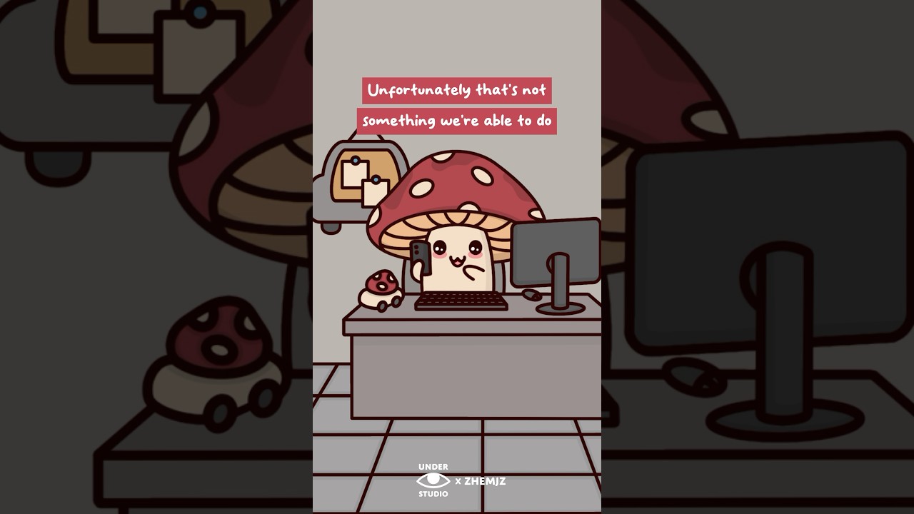 IT Support Calls Part 7 ☎️ Mushie & Birdie | Animation | Original Video: Under Studio x @ZhemJZ