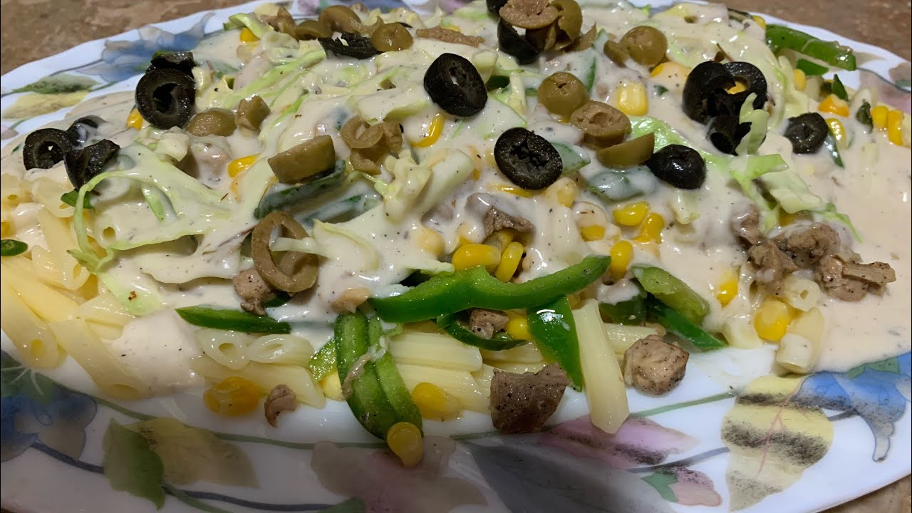 White Sauce Pasta😋How To Make White Sauce Pasta😀Pasta Banane Ka Tarika