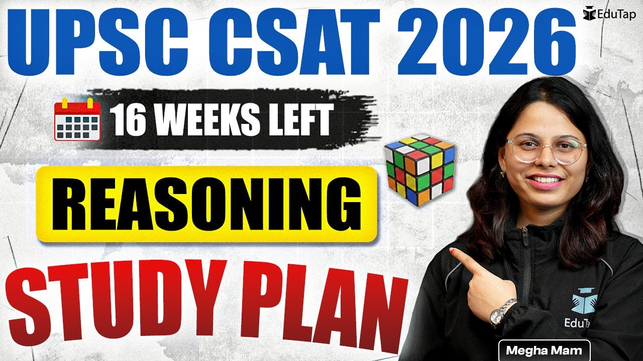 How to Prepare for UPSC CSAT 2026 Reasoning | UPSC Pre Paper 2 Reasoning Preparation|CSAT Study Plan