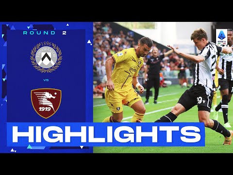 Udinese Salernitana Goals And Highlights